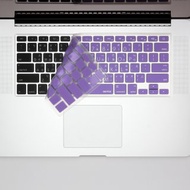 BEFINE MacBook Pro 13/15專用Retina版 中文鍵盤保護膜 紫底白