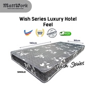 MATTWORK Synthetic Latex 4 Inch Single Mattress Single 5 Inch Mattress 7 Inch Tilam Single Tilam Mur