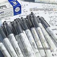 Japan PILOT PILOT P500 Gold Label Limited Edition Black Gel Pen BL-P50 Student Exam Needle Pen 0.5