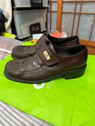 「 二手鞋 」 Waltz 男版皮鞋 7號（咖啡）鐵3