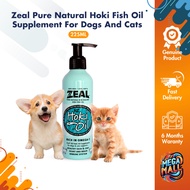 Zeal Pure Natural New Zealand Hoki Fish Oil Supplement For Dogs And Cats Healthy Omega 3 Nutrition 225ml