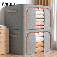 Ventas Steel Frame Cloth Box 130/110/80L Ford Storage With Foldable