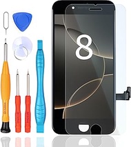 LL TRADER Screen for iPhone 8 LCD 4.7 Inch FHD Replacement 3D Touch Digitizer Assembly and Repair Ki