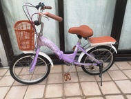 上海永久牌18吋7速摺曡兒童單車，僅屯門交收