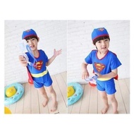 Superman costume. Swim wear 1yrs to 5yrs old