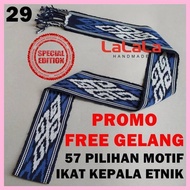 8.8 Most Complete Brands Festival!!! Ethnic Woven Headband with Toraja Kalimantan Dayak Motif
