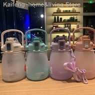 2 litre water bottle ☽✢❀Dodge Xile water cup tritan baby food grade girls  high-looking large-capacity new for primary school students