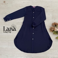 LANA LONG TOP | MATTE SATIN TOP | BLOUSE LABUH | BLOUSE MUSLIMAH