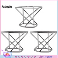 pe 3Pcs Decorative Geometric Fern Plant Stand Metal Widely Use Air Plant Stand Holder Bar Decor
