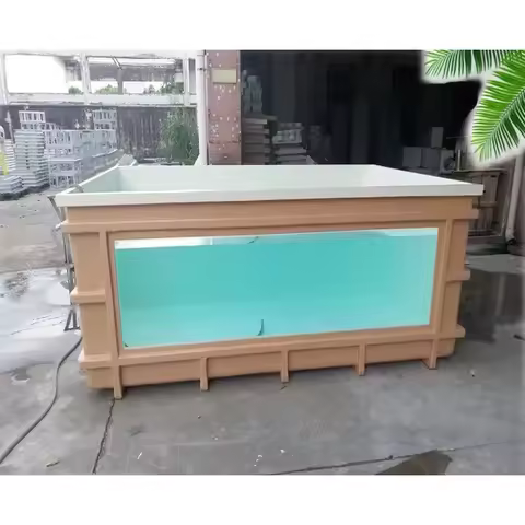 New Long Lasting Welding FRP Fish Tank Fiberglass for Raceway Tank for Fish