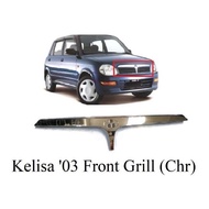 Kelisa '03 Front Grill Chrome