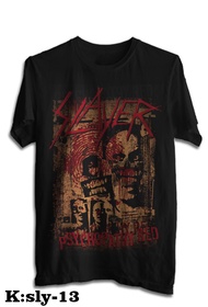 Kaos Band Heavy Metal Slayer -13