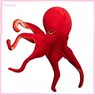Lifelike Octopus Plush Realistic Red Giant Octopus Plush Toy Soft Stuffed Animal for Deep Sea Theme 