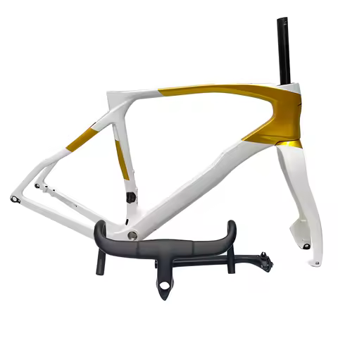 Gravel Bike Frame T1100 UD Carbon Fiber Frame Disc Brake GREVIL Aero 700x45c Custom Colors Cyclecros