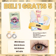 [BELI1 GETS 5]UYAAI Softlens Paket kombinasi(1 Softlens Normal+Borneol Air Softlens 60ml+Eyedrop10ml