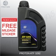 NEW ORI ATF-3292 PROTON AUTO OIL 1L X70 X50 TRANSMISSION OIL 6 SPEED CBU ATF 3292 GEAR OIL