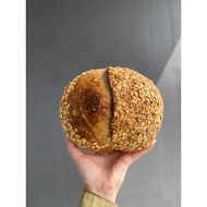 Fresh Artisan Sourdough Bread  //  Oatmeal Sourdough