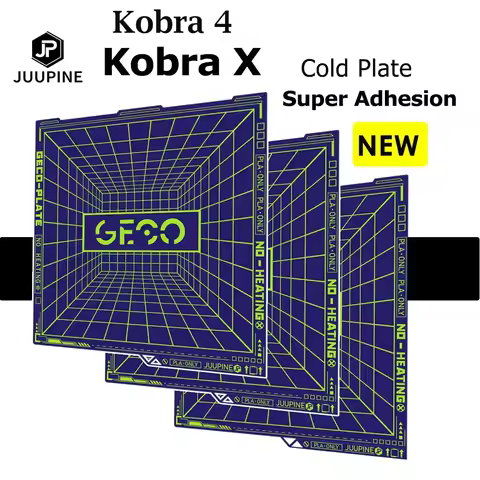 For Anycubic Kobra X Build Plate GECO Cold Plate Kobra 4 Build Plate Reduce Printer Load Save Power
