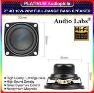 TERBARU !! SPEAKER 2 INCH FULLRANGE BASS NEODYMIUM MAGNET 2" 20W HIFI