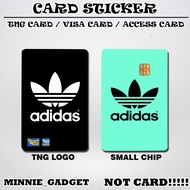 [ ADIDAS ] Touch n Go Card Sticker Cover TNG / MASTER / VISA / CREDIT/ DEBIT CARD