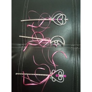 Short fairy wand angel wand princess ribbon wand
