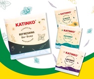 Katinko Bar Soap Set (Refreshing, Peppermint, Ginger, Lavender)