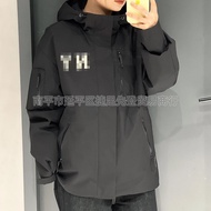 MLB Jacket N2501 New Jacket Men Women Couples Fashion Hooded Water-Repellent Windproof Jacket Jacket