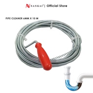 Pipe Cleaner Manual / Pembersih Pipa Manual 6mm x 10m Nankai