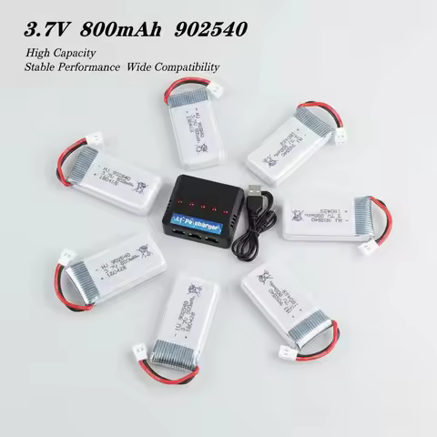 3.7V 800mAh 25C Lipo Battery for SYMA X5C X5SC X5SW X5HW X5UW CX-30 M68 RC Drone Spare Parts 902540 