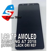 Promo Lcd Touchscreen Samsung A7 2018 A750 Amoled Ori Bekas Sein