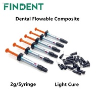 6 ชิ้น/เซ็ตเกาหลี T-Com ทันตกรรมคอมโพสิตกระแสเงินสดสามารถ Light Cure วัสดุบรรจุของเหลวเรซิ่น A2 A3
