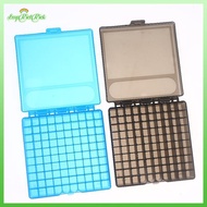 [ERHK-t] 100 Rounds Storage Box For 9mm Rifle  Ammunition Bullets Case Holder Flip-Top Hinge-Top Des