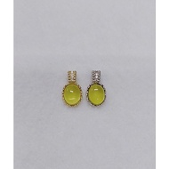 Gmmissy Golden prehnite silver925 pendant 金葡萄纯银925吊坠 1247