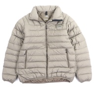 Unused THE NORTH FACE Enride Convertible Down Jacket (ND92460) with PERTEX logo and hood. Khaki, siz