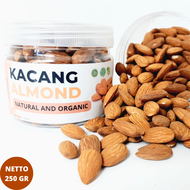 Kacang Almond Kupas Mentah 250gr - Kacang Arab