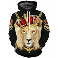 GHETTO KING LION HOODIE