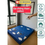 Cotton Waterproof Sheet (Pillowcase Not Included) Mattress Cover 2–10cm – Sizes 1m4, 1m5, 1m6, 1m8, 