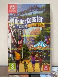 《今日快閃價》（中古二手）Switch NS遊戲 遊樂場 過山車大亨 冒險 模擬樂園 ROLLERCOASTER TYCOON ADVENTURES 歐版英文版