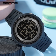 SANDA LED Display Waterproof Men's Watch 6022-2