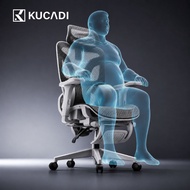 KUCADI Ergonomic Chair Kerusi Ergonomic Office Chair Computer Chair Adjustable Kerusi Office【5-Year 