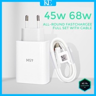 68W 45W EU Plug For Infinix All-Round FastChargee Full Set Charger