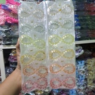 (12 PCS) IMPORTED HAIR CLIP MODEL VITA CHAIN SIZE 9CM