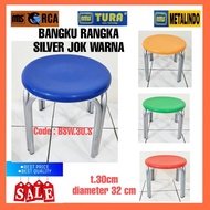 MBS stainless steel meatball bench, cafe bench, stall bench, multi-purpose meatball chair