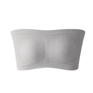 DOIAESKVE Plus Size Nữ Dây Ống Top Bra Không Dây Liền Mạch Full Cup 5XL 6XL Size Lớn Hàng Ngày Thoải