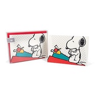 Snoopy精裝盒卡-史努比打字機【Hallmark-Peanuts 多用途】