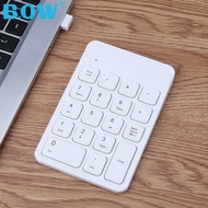 keyboard ipad keyboard 【Direct Sales】BOW Hangshi Chocolate Wireless Numeric Keypad is suitable for A