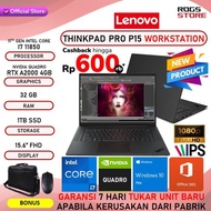 Terlaris LENOVO THINKPAD PRO P15 WORKSTATION QUADRO RTX A2000 i7