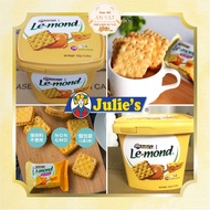 Julie's Le-Mond cheese cream Biscuits - Le-Mond Puf sandwich cheddar cheese cream (Box 432g)
