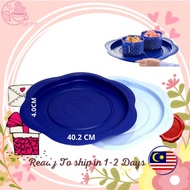 Tupperware Royale Blue Spinning Tray (1pc) no one touch canister tray only