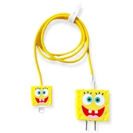 Gratis Ongkir - Set Pelindung Kabel Charger HP / Set 4 in 1 Cover Charger HP / Set Pelindung Kabel 4